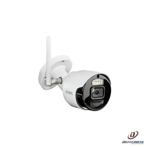 Urmet Telecamera Bullet, Ip Wifi, 2M Ottica Fissa 2,8 Mm 1099/218 Sicurezza