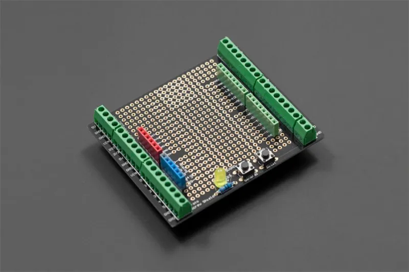 Wide-Angle Proto Screw Shield Arduino (Assembled)