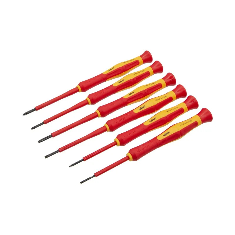 6 Piece Precision VDE Screwdriver Adjust