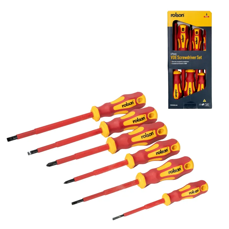 6 Piece VDE Screwdriver Adjust