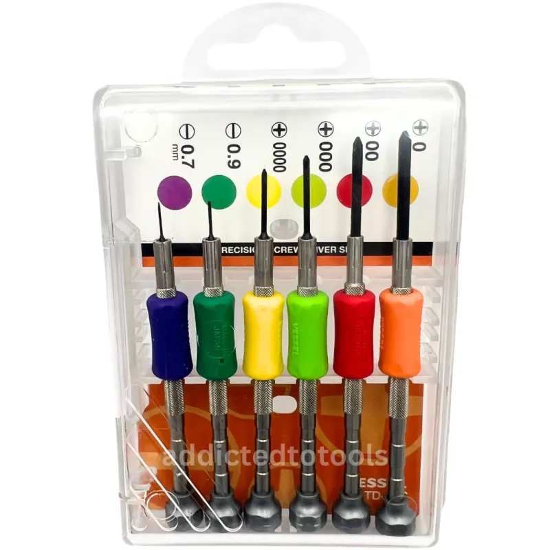 VESSEL Precision Screwdriver Adjust 6 Sizes TD-56S