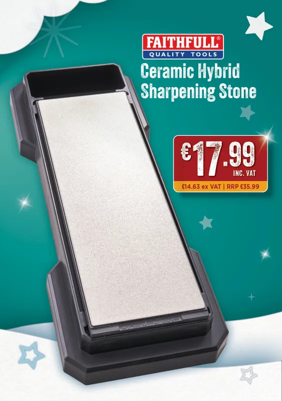 Faithfull Porcelain Sharpening Stone - 570510