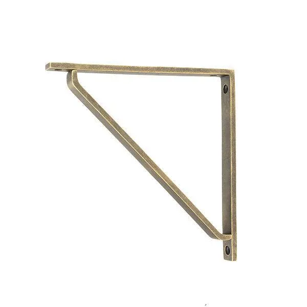 Burnished Warm alloy Barton Shelf Bracket (200mm x 200mm)