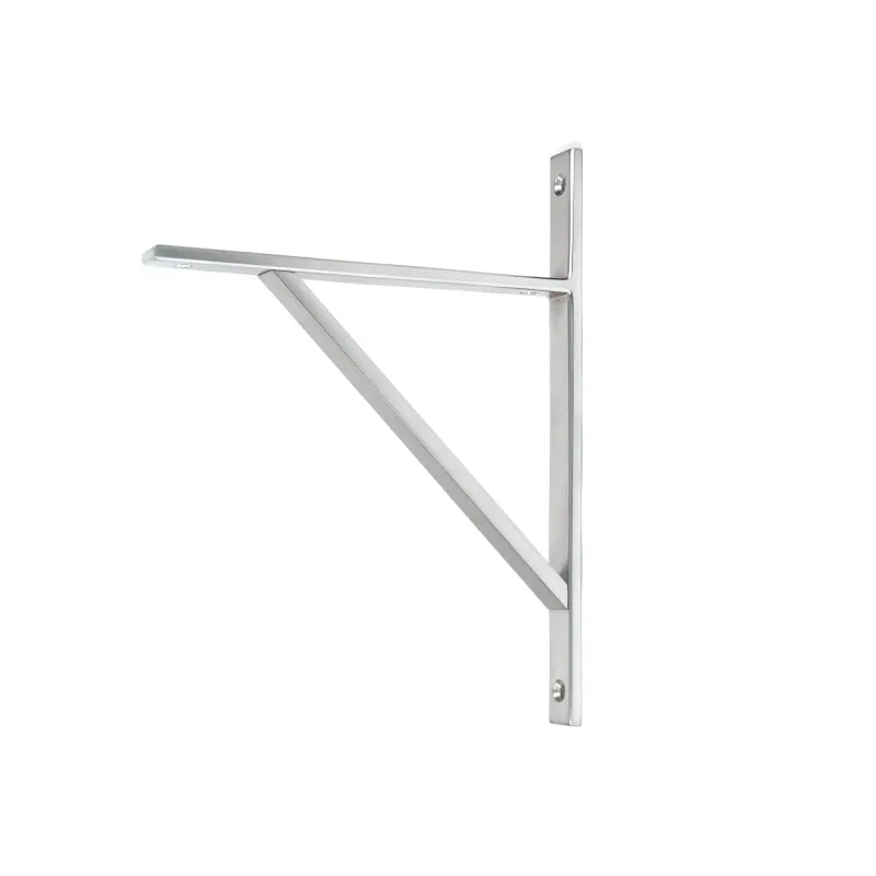 Satin Chromium Chalfont Shelf Bracket (260mm x 200mm) | From Anvil