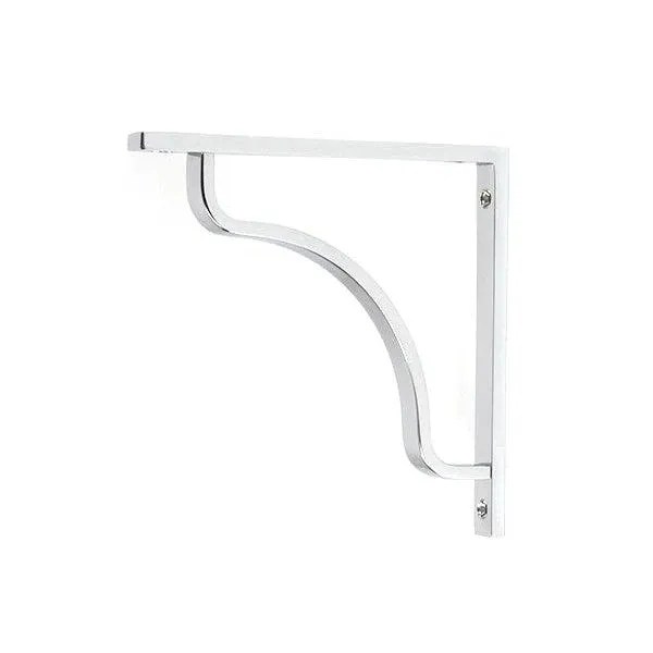 Shiny Chrome Abingdon Shelf Bracket (150mm x 150mm) | From Anvil