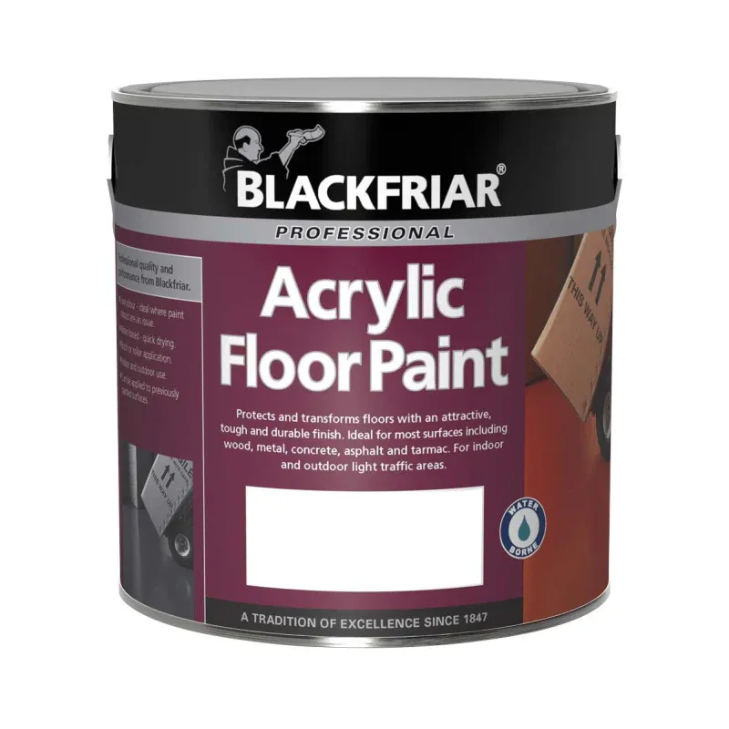 Blackfriar Specialist Polyurethane Floor Paint 5l White
