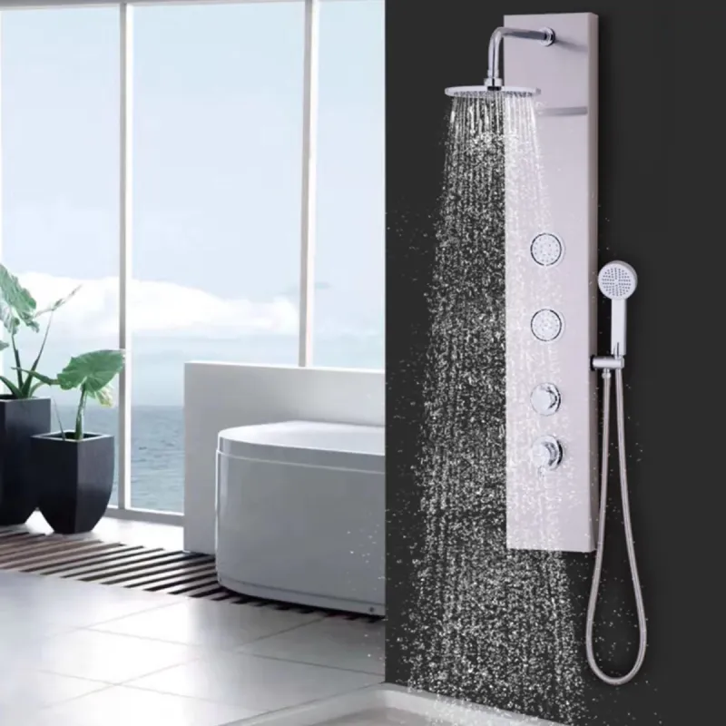47'' Stainless Alloy Massage Jet Shower Panel
