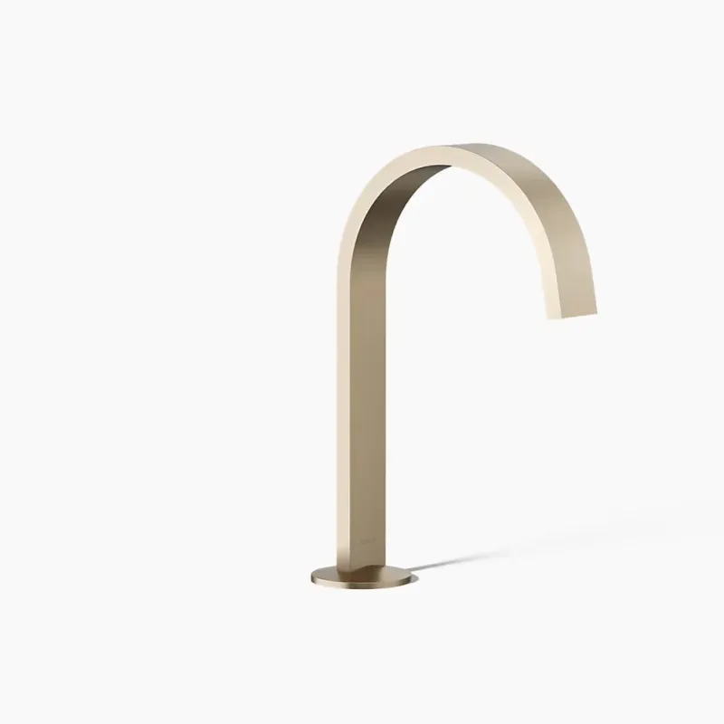 Kohler Components Bathroom sink faucet spout Ribbon design, 1.2 gpm K-77968-BV
