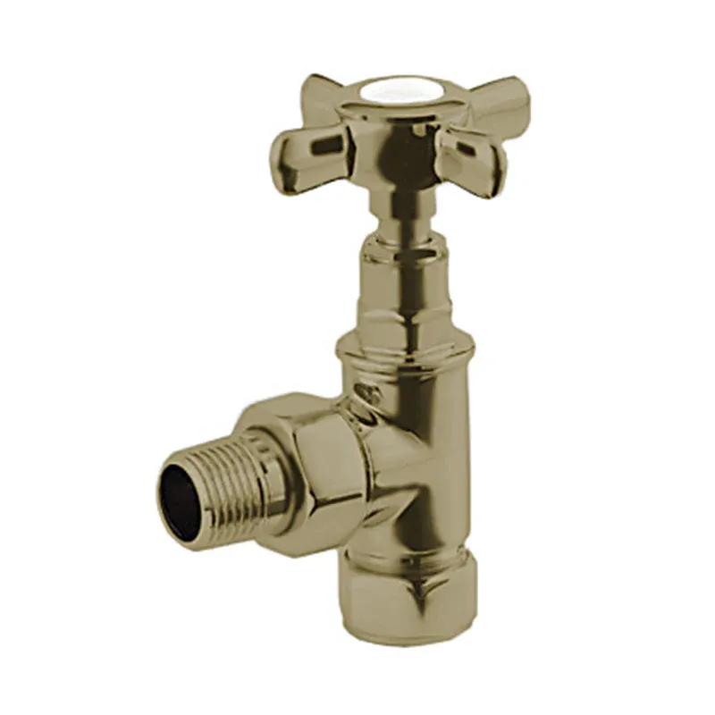 DQ Essential Cross Head Traditional Angled Valves | 3 colours