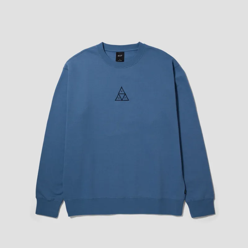 HUF Set Triple Triangle Crew Slate Indigo