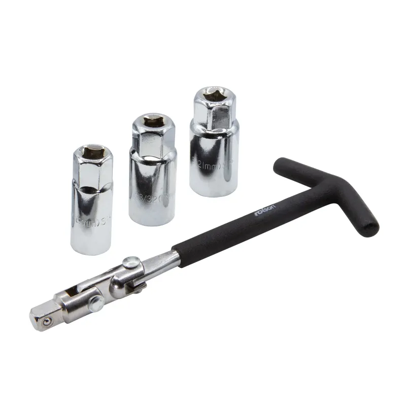 4 Piece ⅜" Dr. Spark Plug Socket Adjust