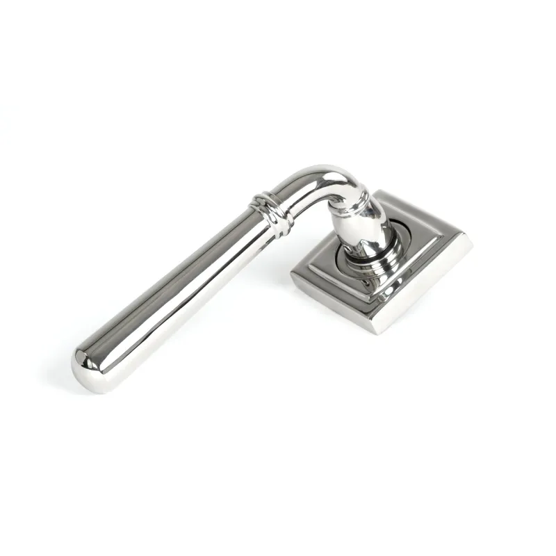 Polished Marine SS (316) Newbury Lever on Rose Place (Square) | From Anvil