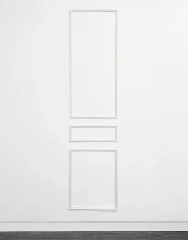 Classic Extended Three Piece Self-Adhering Wall Moulding Kit