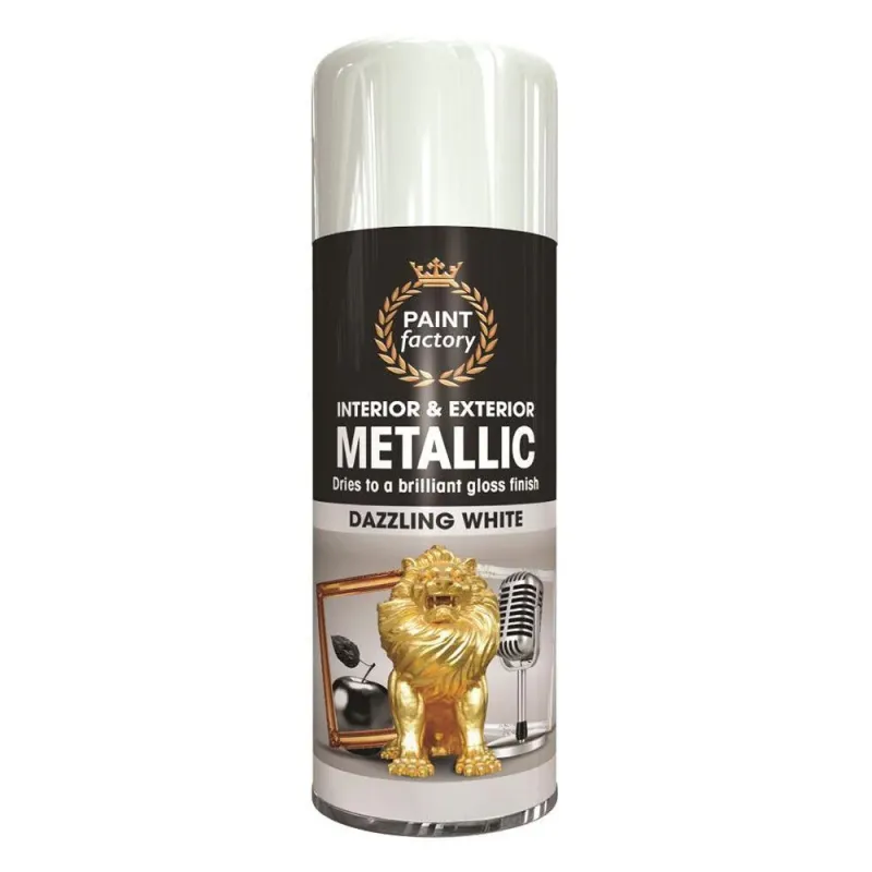 Paint Factory Interior & Exterior Metallic Spray Paint | 400ml