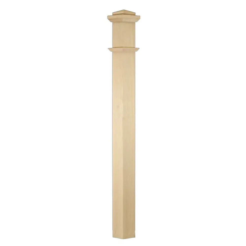 4290 Square Current Box Newel Post
