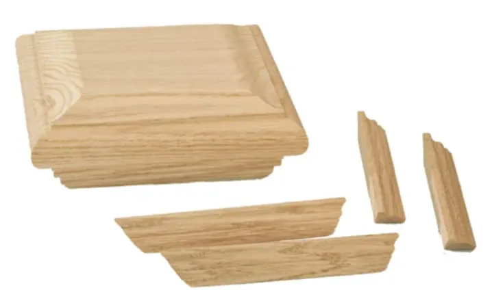 3 - 1/2" Cap Box Newel