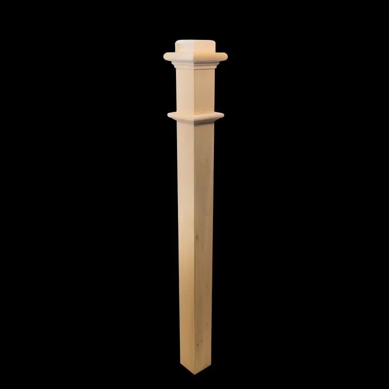 CLEARANCE 962 | Box Newel | Plain Style | 48" x 3 1/2"