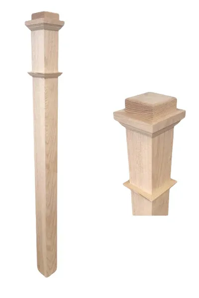 Durable Newel Post 4075 - 3 1/2" x 50" Flat Square Cap