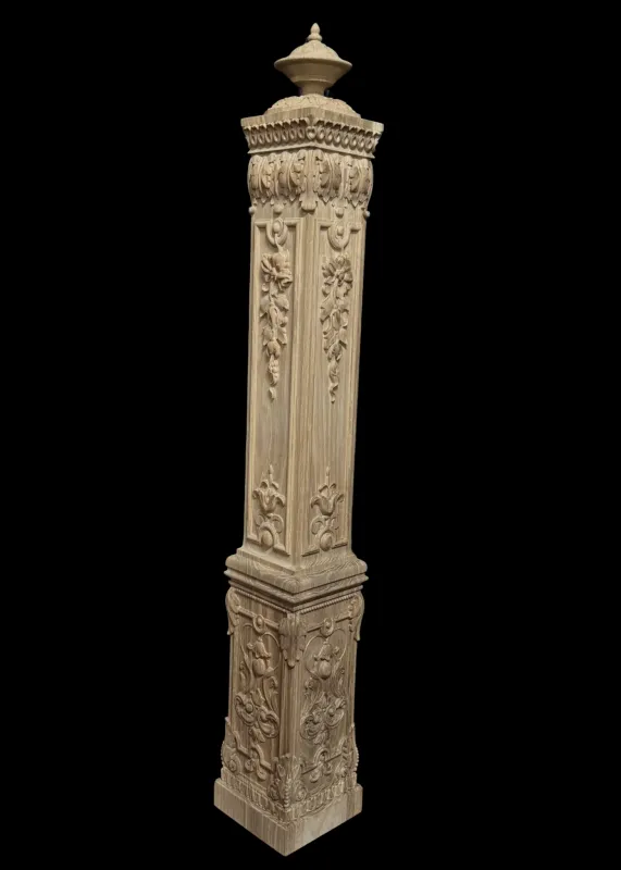 Victorian Retro World Newel Post NP030