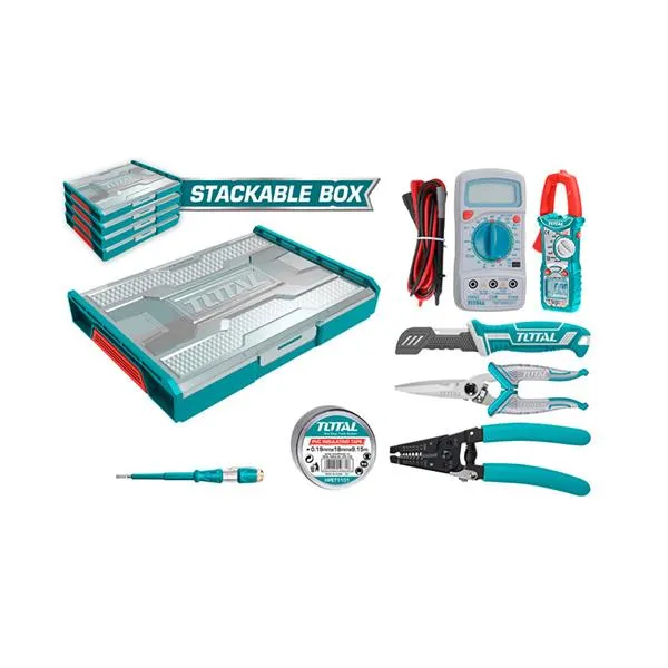 Total Telecom Tools Place 7PC Digital Meter Wire Stripper