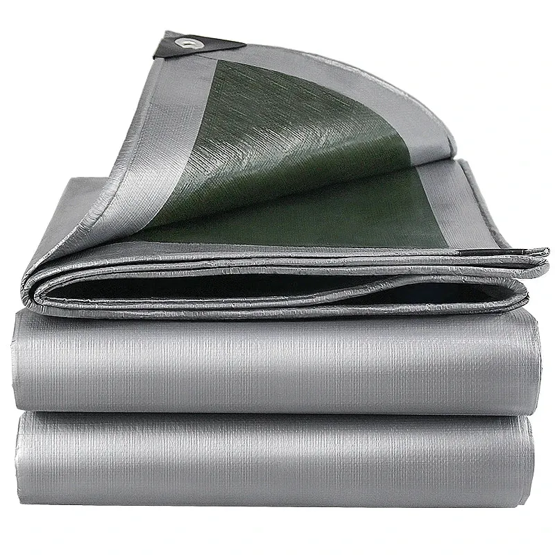 0.32mm PE Tarpaulin Rainproof Cloth Outdoor Garden Plant Shed Boat Car Truck Canopys Splash-proof Shading Sail Pet Dog Hou...