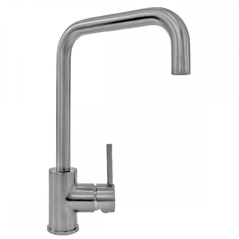 Astini Enzo Brushed Stainless Steel One-only Lever Kitchen Sink Mixer Tap