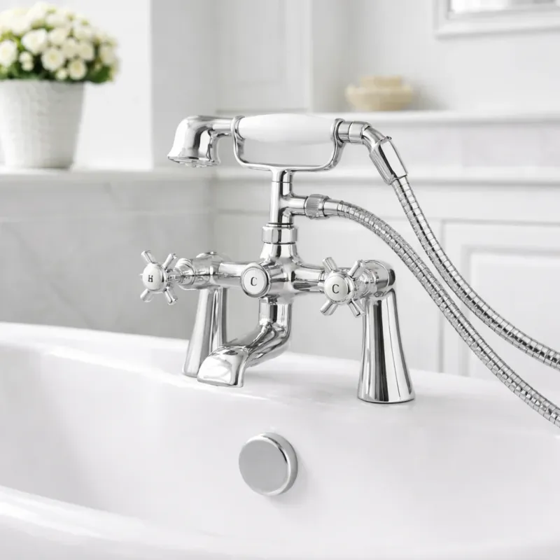 Cashel Traditional Bath Shower Mixer chromium
