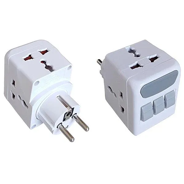 Conqueror 3 Plug Wall Tap Adapter Overvoltage