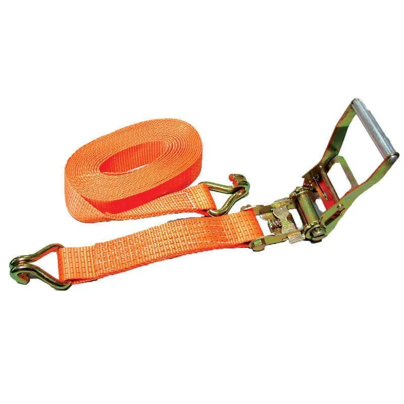 Ratchet Tie-Down 7 m x 30 mm Paired J Hook, 1,500 kg | 4Boats