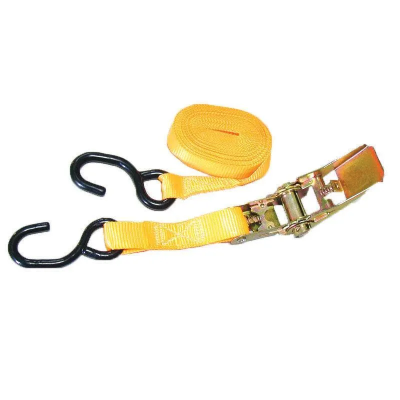 Silver Reflective Ratchet Tie-Down 6 m x 25 mm, 500 kg | 4Boats