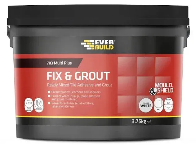 Industrial Grade Fix & Grout - Ready Mixed Tile Adhesive & Grout
