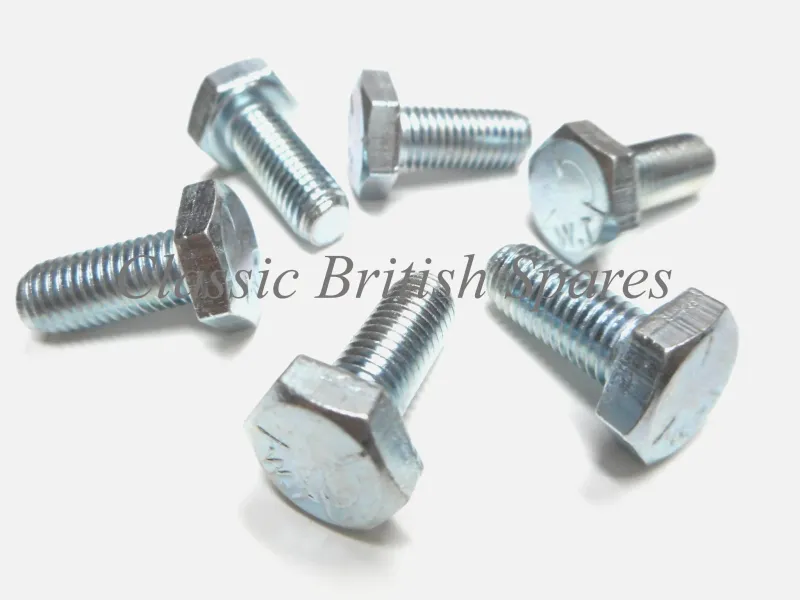 Triumph BSA Norton Fits-all Mounting Bolt Set (6) 14-0115 5/16" X 24 X 7/8"