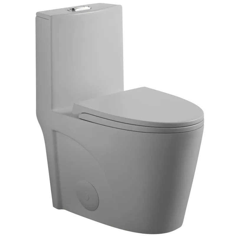 1 Piece Toilet Tornado Flush, Double Flush, And ADA Height Comfort Chair