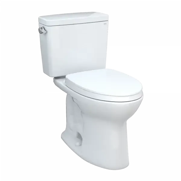 Toto Drake Two-piece Toilet, 1.28 GPF, Elongated Comprehensive Height W Seat