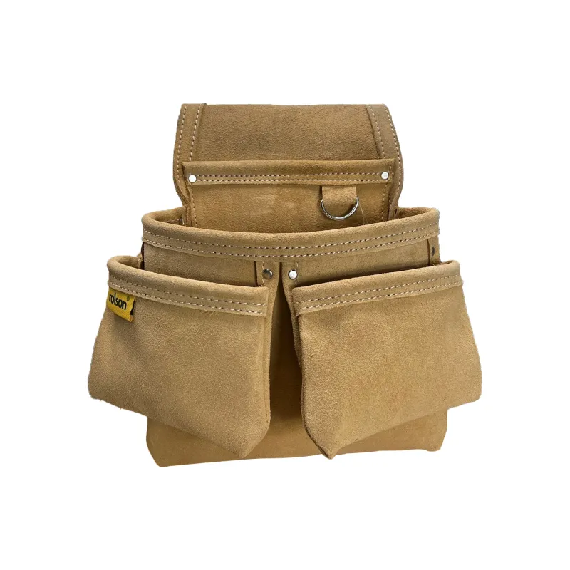 Oversized Leather Organiser Pouch Belt Loop