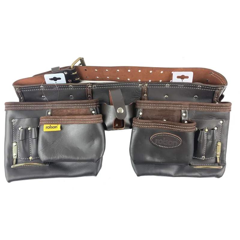 Top Grain Twin Tool Belt