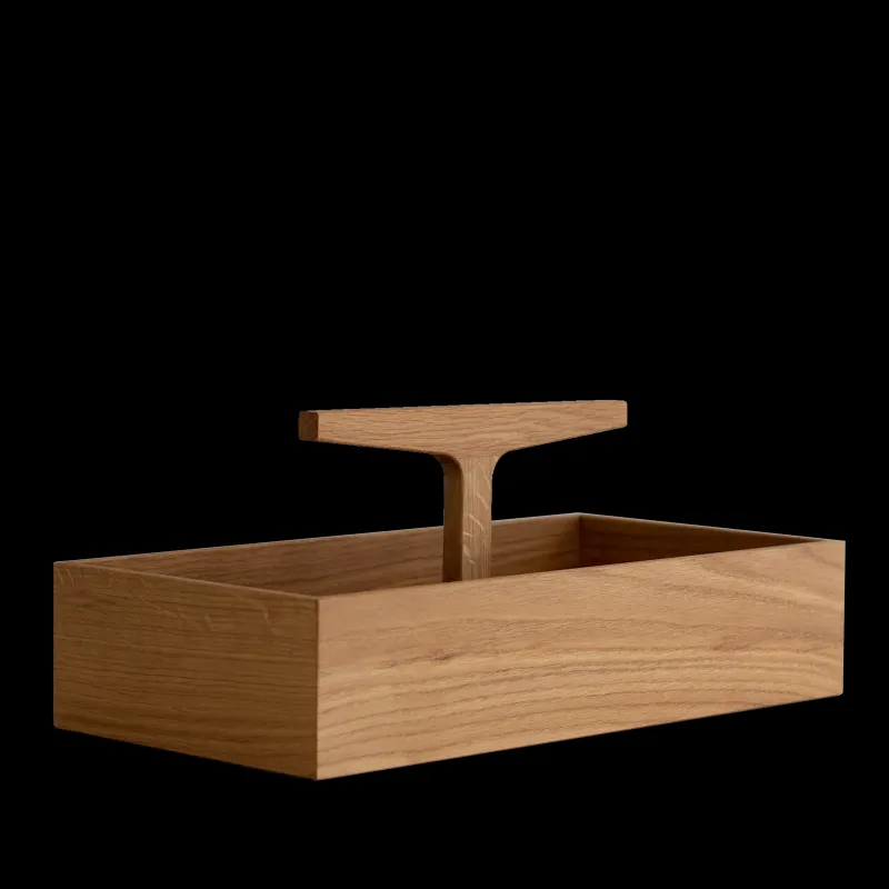 Toolbox, Low - Oiled Charcoal Gray