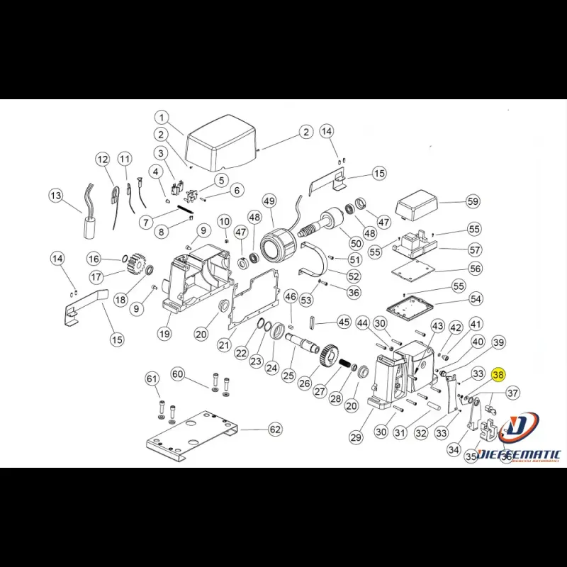 111900/1 Levetta Ovale Ag Future Kv10 Ricambio