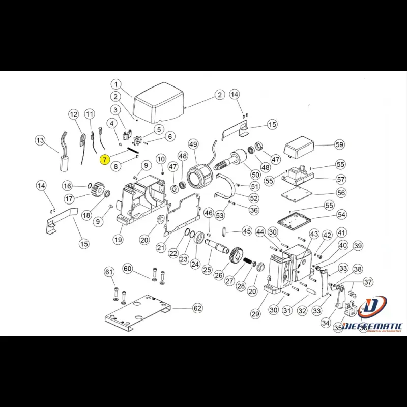 113004 Molla Con Occhiello Finecorsa Ag Future Kv10 Ricambio