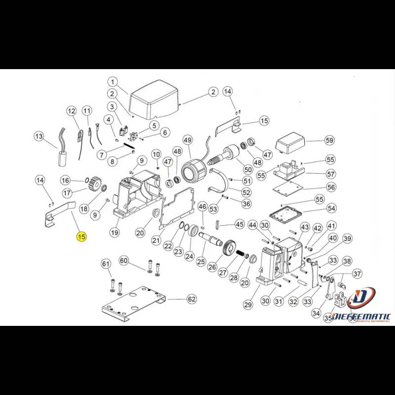 113005/1 Scivolo Finecorsa Sx+Dx Ag Future Kv10 Ricambio