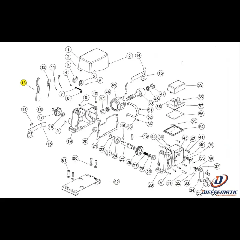 113025 Condensatore 16 µf Per Ag Future 1000 Kv10 Ricambio