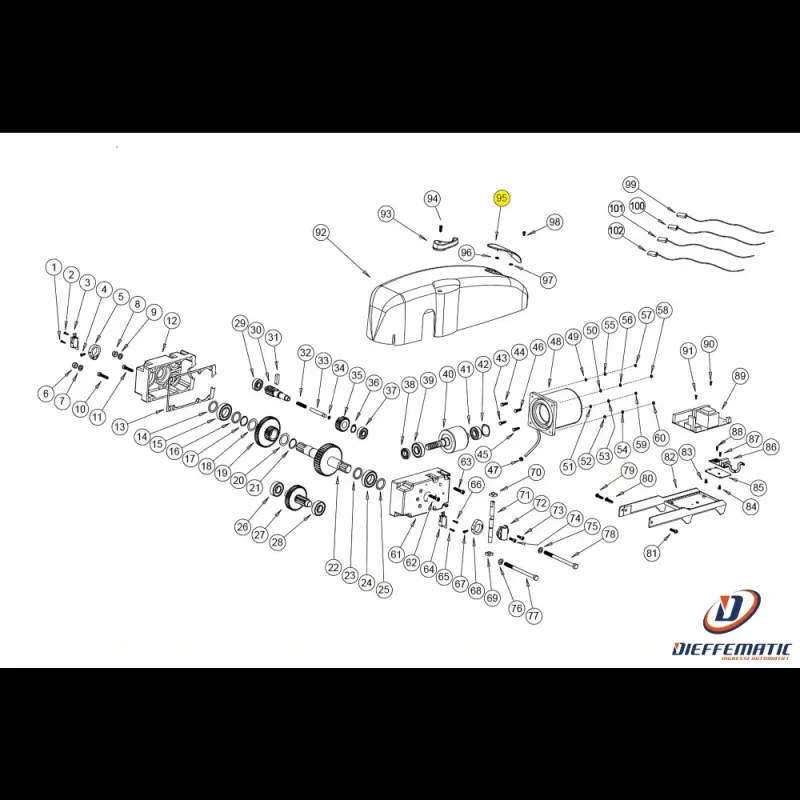 113048 Vetrino Carter Standard Bazer Ricambio