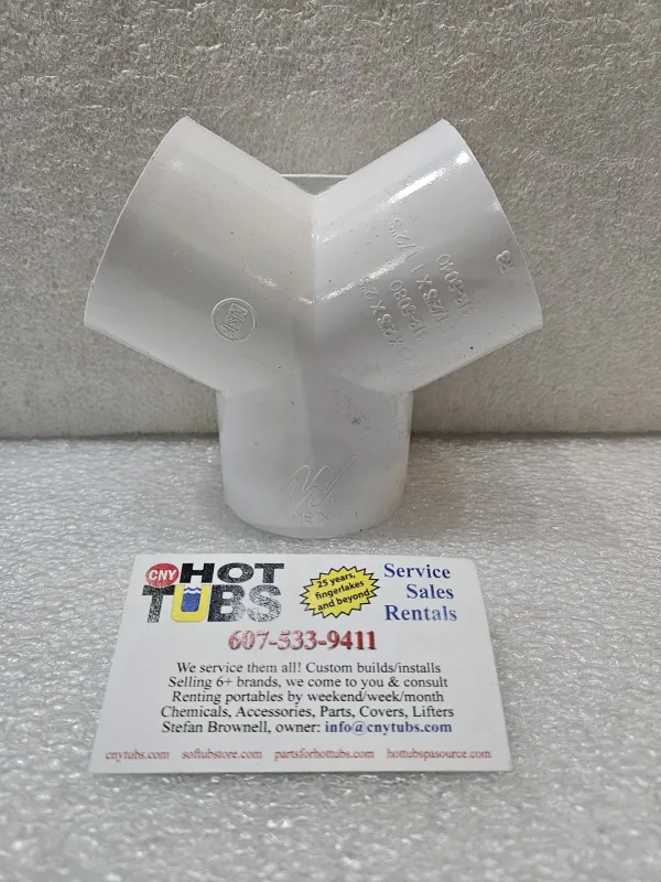 120 Degree WYE, 2 inch X 3
