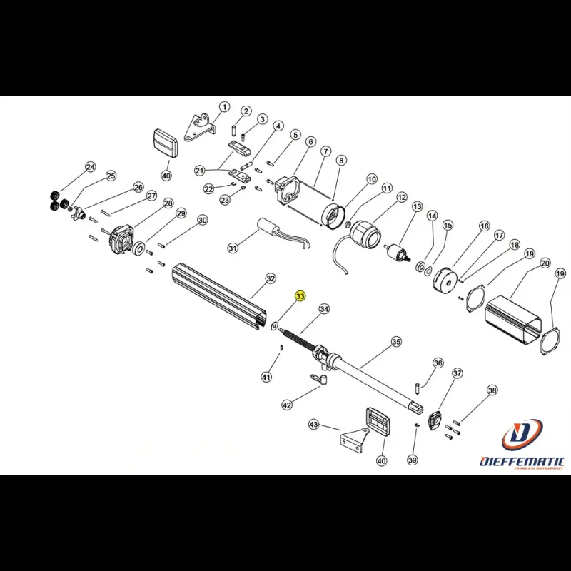 121009 Rondella M12X2.5 Tornita Linear 11 Vh 230V Ricambio