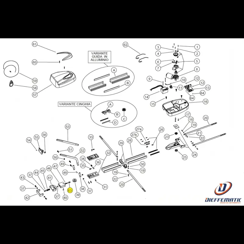 121894 Rondella Dentellata D8 Utile Uniko Ricambio