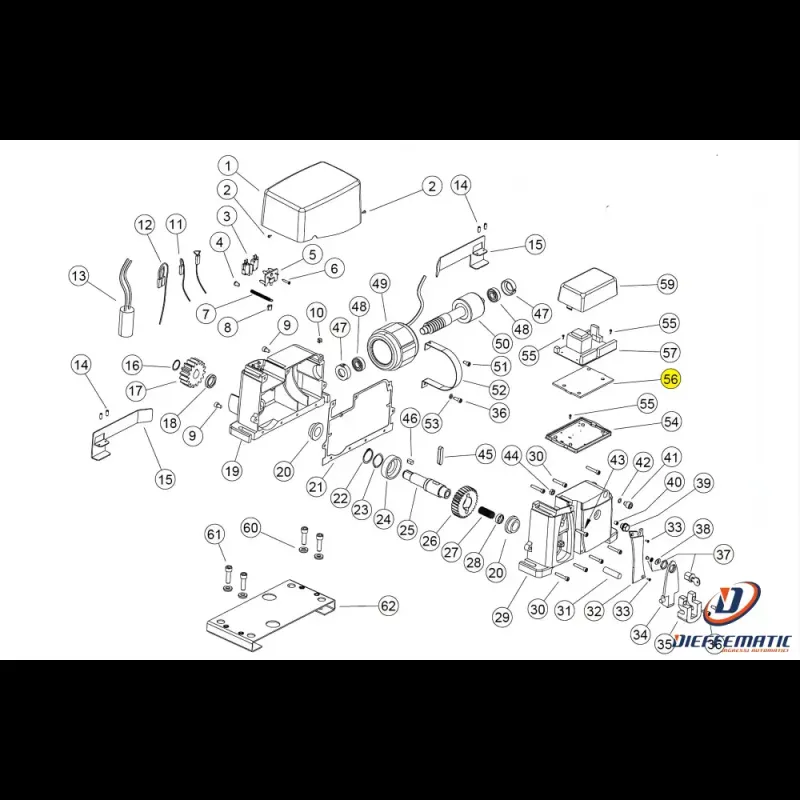 121900 Guarnizione Scheda Ag Future Kv10 Ricambio
