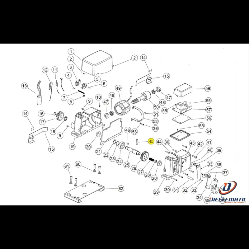 121903 Chiavetta 10X8X50 Ag Future Kv10 Ricambio