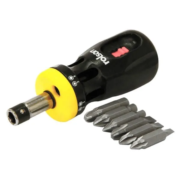 12--1 Stubby Ratchet Screwdriver Vibration Reduction