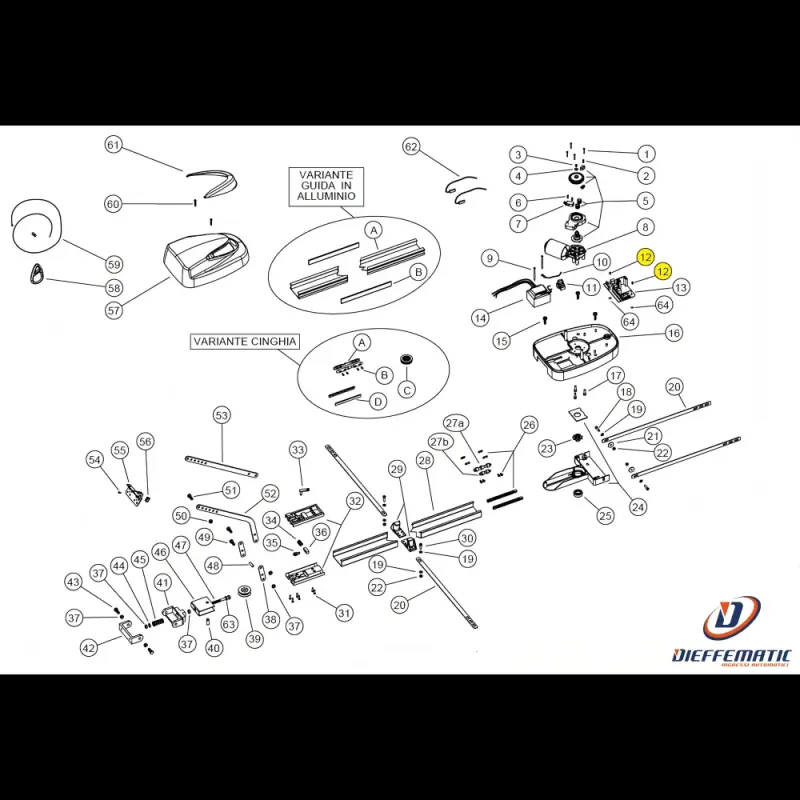 130013/2 Vite Autofilettante Tc + 3,5 X 9,5 Utile Uniko Ricambio