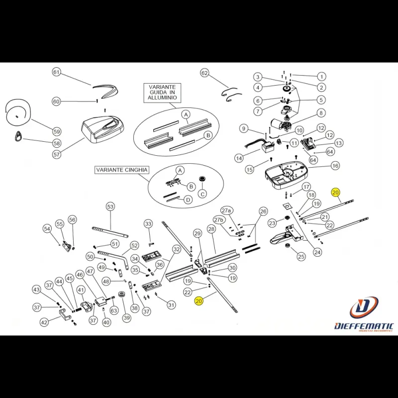 140059 Bandella Di Ancoraggio Utile Uniko Ricambio